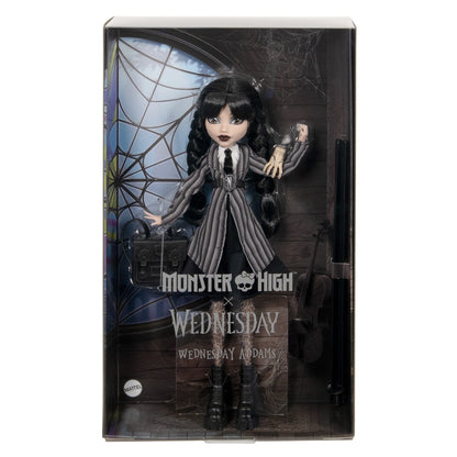 Monster High Wednesday Addams Doll - Búp bê Sưu tầm Nevermore Academy - Mattel - Hình ảnh bổ sung 8
