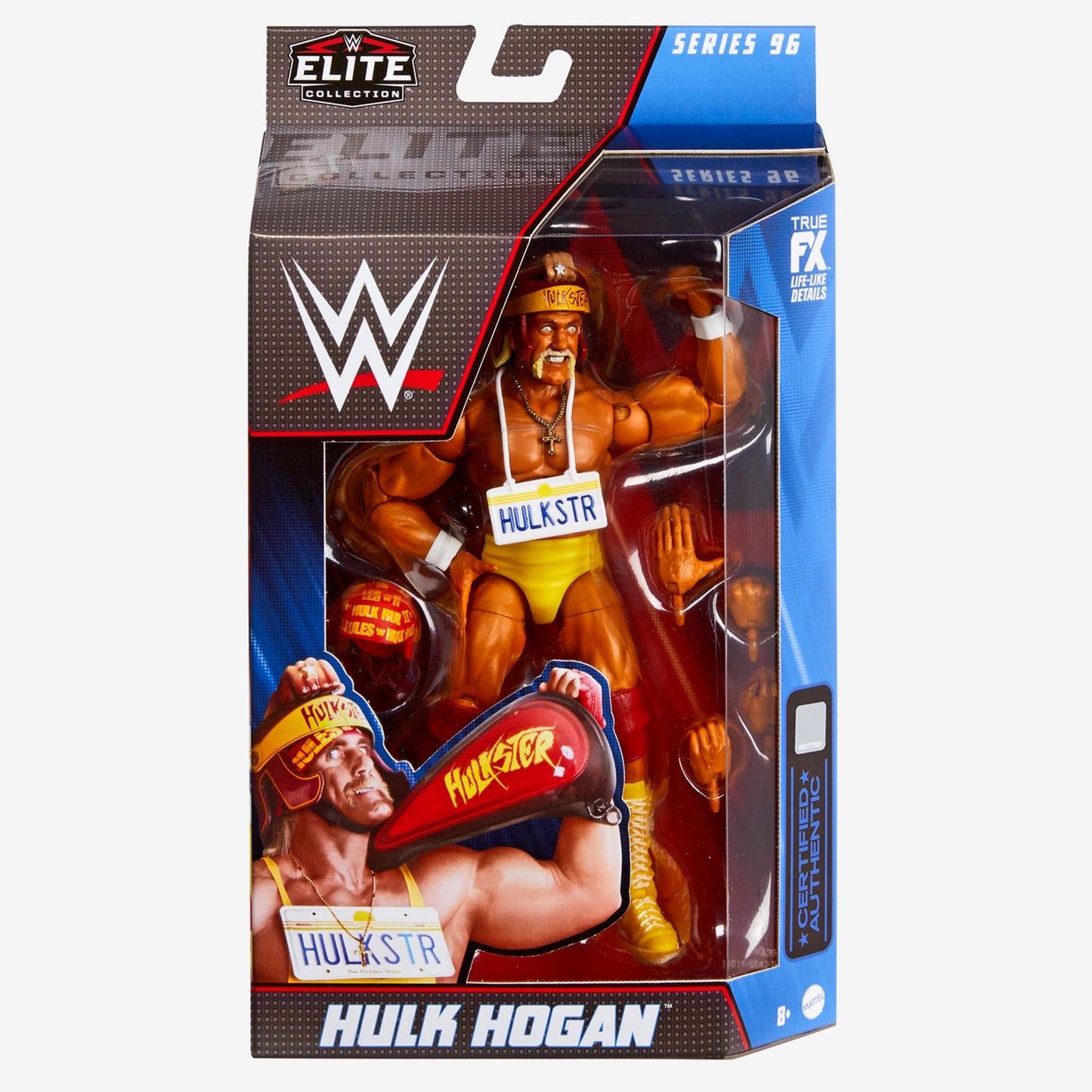 WWE Hulk Hogan Elite Collection Action Figure - Mô Hình Hành Động Siêu Sao - Mattel HDF43 Mattel - ảnh 3 - Action Figures