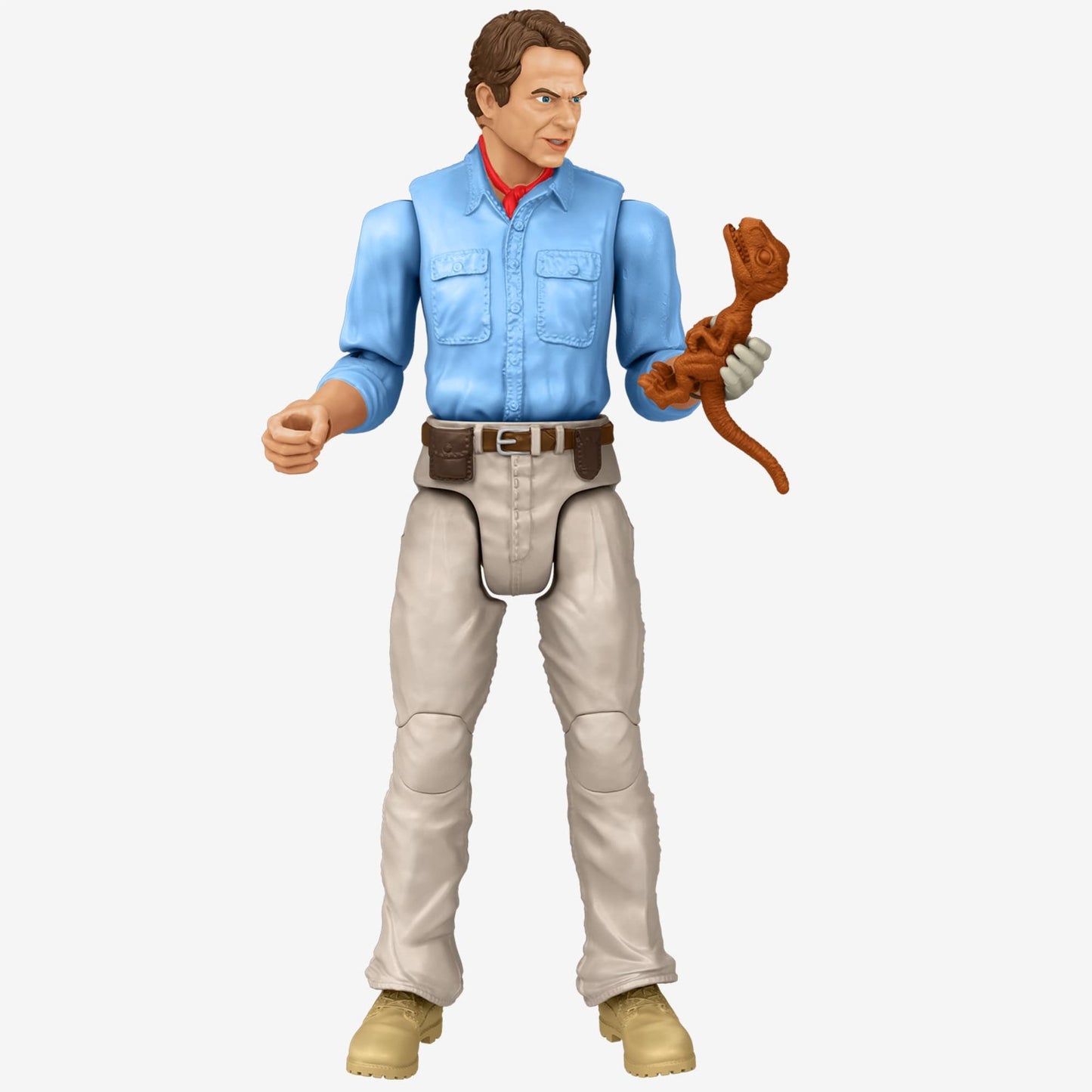 Jurassic World Hammond Collection Dr. Alan Grant Figure - Mô hình hành động cao cấp 3.75 inch - Mattel HFG57 - Hình ảnh chi tiết 2