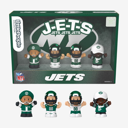 Little People Collector x NFL New York Jets Set - Bộ Mô Hình Nhân Vật Sưu Tầm - Mattel HND14 - Góc nhìn khác 3