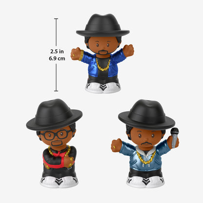 Little People Collector Run DMC Figures - Bộ 3 Mô Hình Hip Hop Sưu Tập - Fisher-Price Mattel - Hình ảnh bổ sung 5
