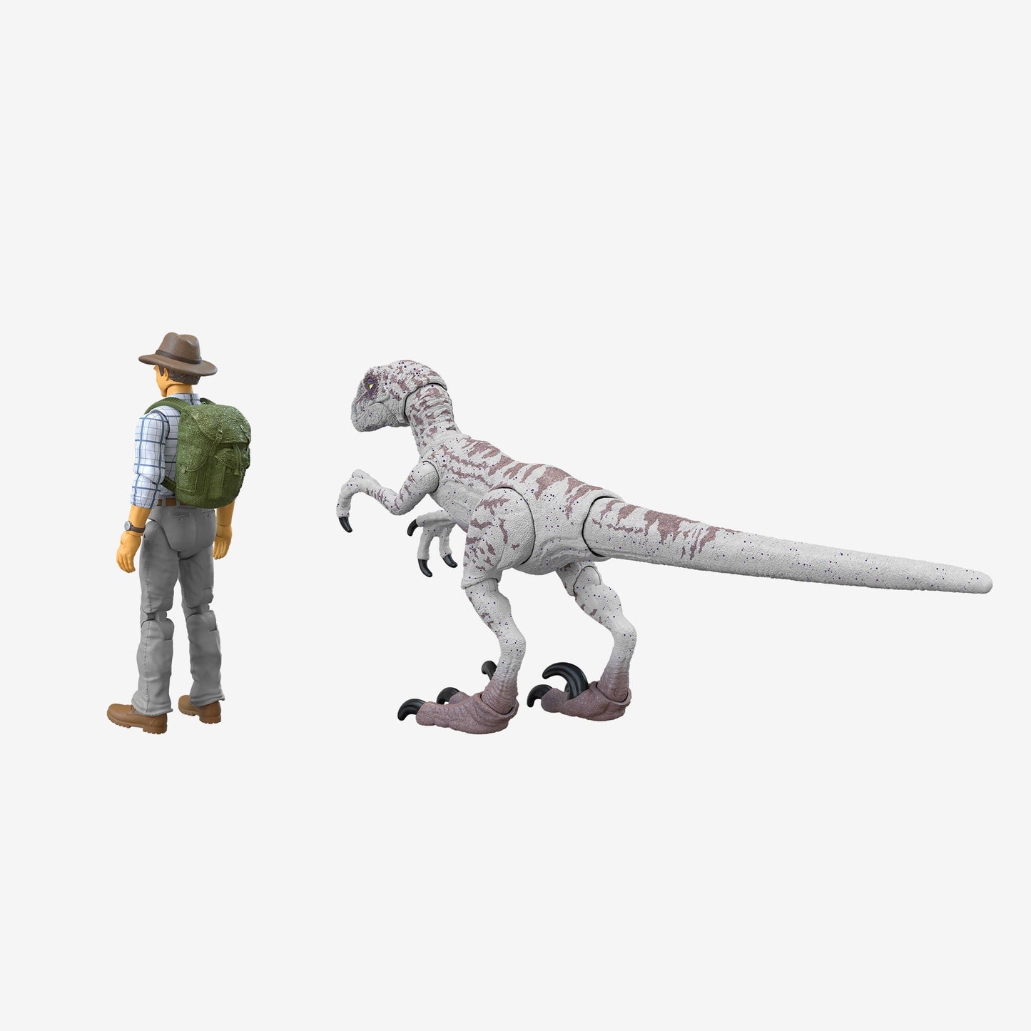 Jurassic World Toys Dr Grant & Raptor Figures Hammond Collection - Mô hình nhân vật - Mattel - Hình ảnh bổ sung 4