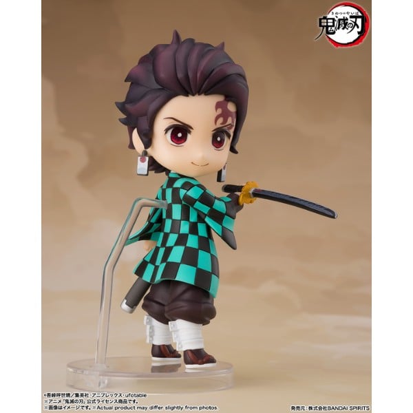 Figuarts Mini Tanjiro Kamado Kyojuro Rengoku's Sword Guard Ver - Demon Slayer Kimetsu no Yaiba