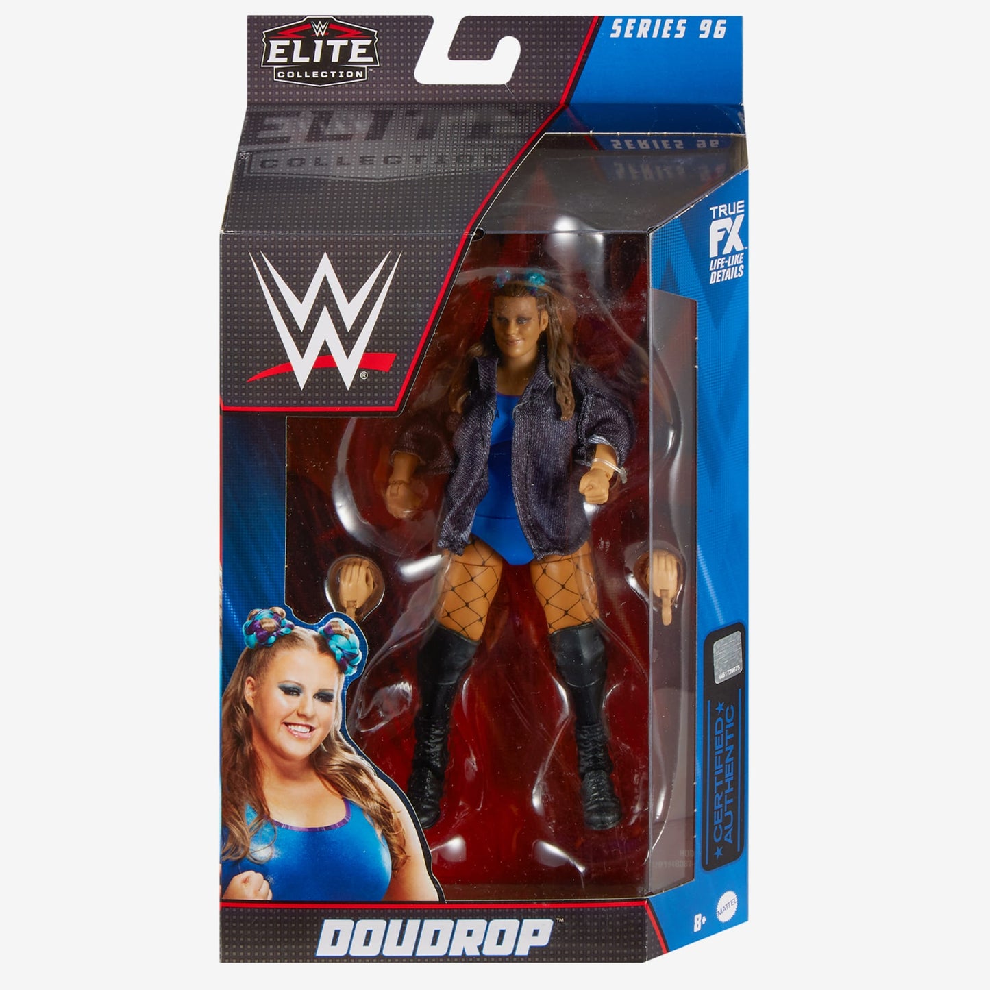 WWE Doudrop Elite Collection Action Figure - Mô hình hành động đô vật WWE - Mattel HDF47 Mattel - ảnh 4 - Action Figure