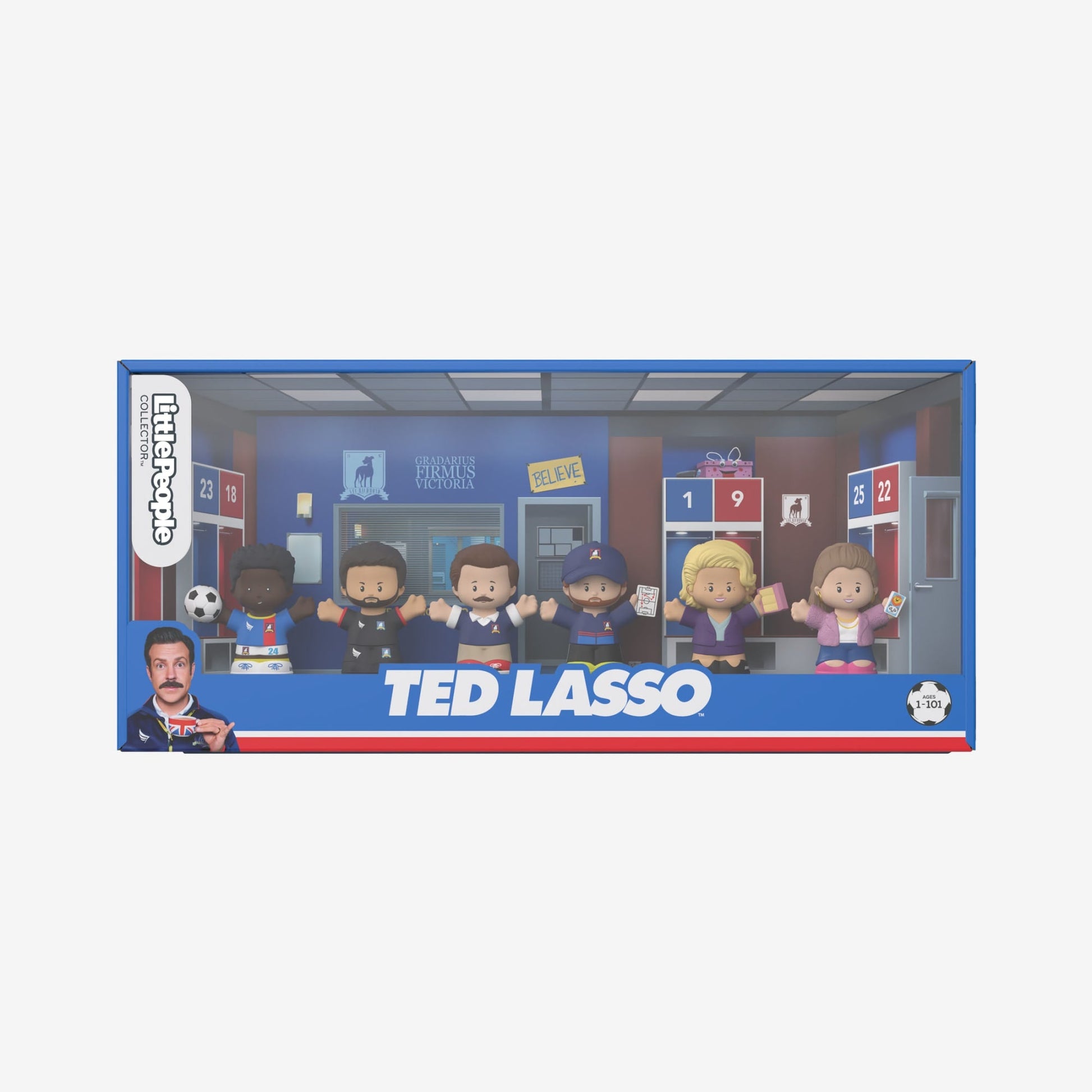 Little People Collector Ted Lasso Special Edition Figure Set - Bộ Mô Hình Sưu Tầm Cao Cấp - Mattel Fisher-Price Fisher-Price 