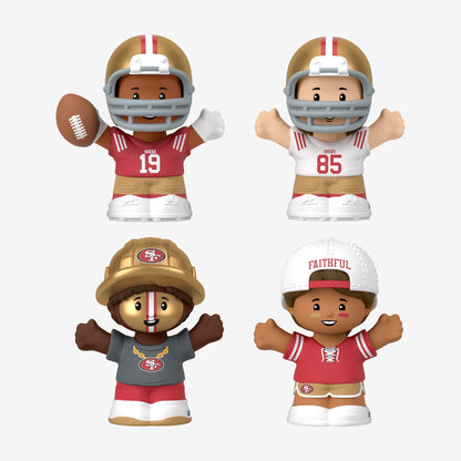 Little People Collector x NFL San Francisco 49ers Set - Bộ Nhân Vật Sưu Tầm Thể Thao - Mattel - Hình ảnh bổ sung 5