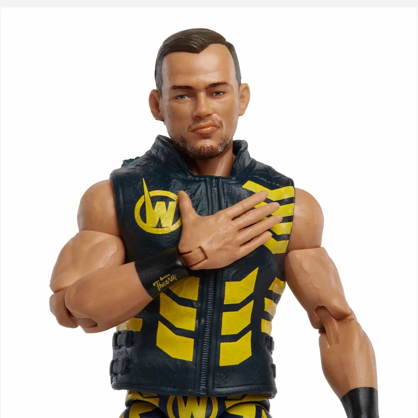 WWE Austin Theory Elite Collection Action Figure - Mô hình nhân vật đô vật Mỹ Mattel - Hình ảnh bổ sung 4