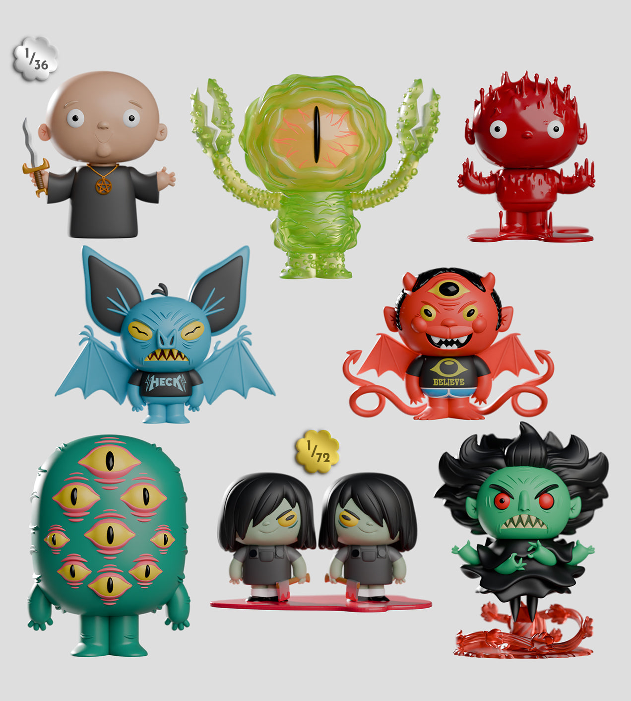 Kaleidos Creative - Odds N Sods S1 | Mô hình Blind Box Art Toy Sưu tầm - Hình ảnh chi tiết 2