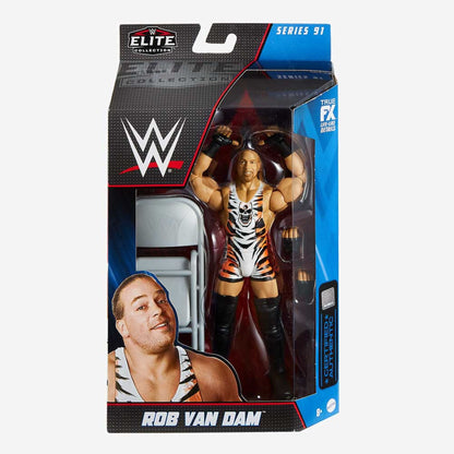 WWE Rob Van Dam Elite Collection Action Figure - Mô hình nhân vật WWE - Mattel HDF09 - Hình ảnh bổ sung 6