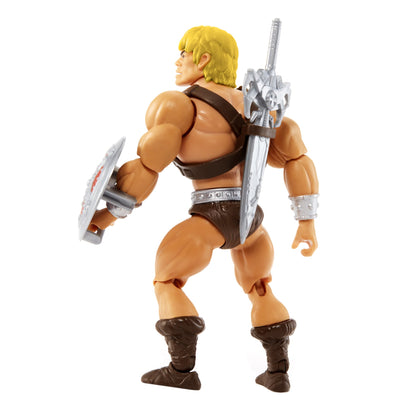Masters of the Universe Origins 200X He-Man Action Figure - Mô Hình Nhân Vật Khớp Nối - Mattel HDR96 - Hình ảnh bổ sung 6