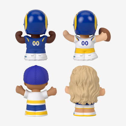 Little People Collector x NFL Los Angeles Rams Set - Bộ Mô Hình Nhân Vật Sưu Tầm Thể Thao Mattel Mattel - ảnh 2 - Figure