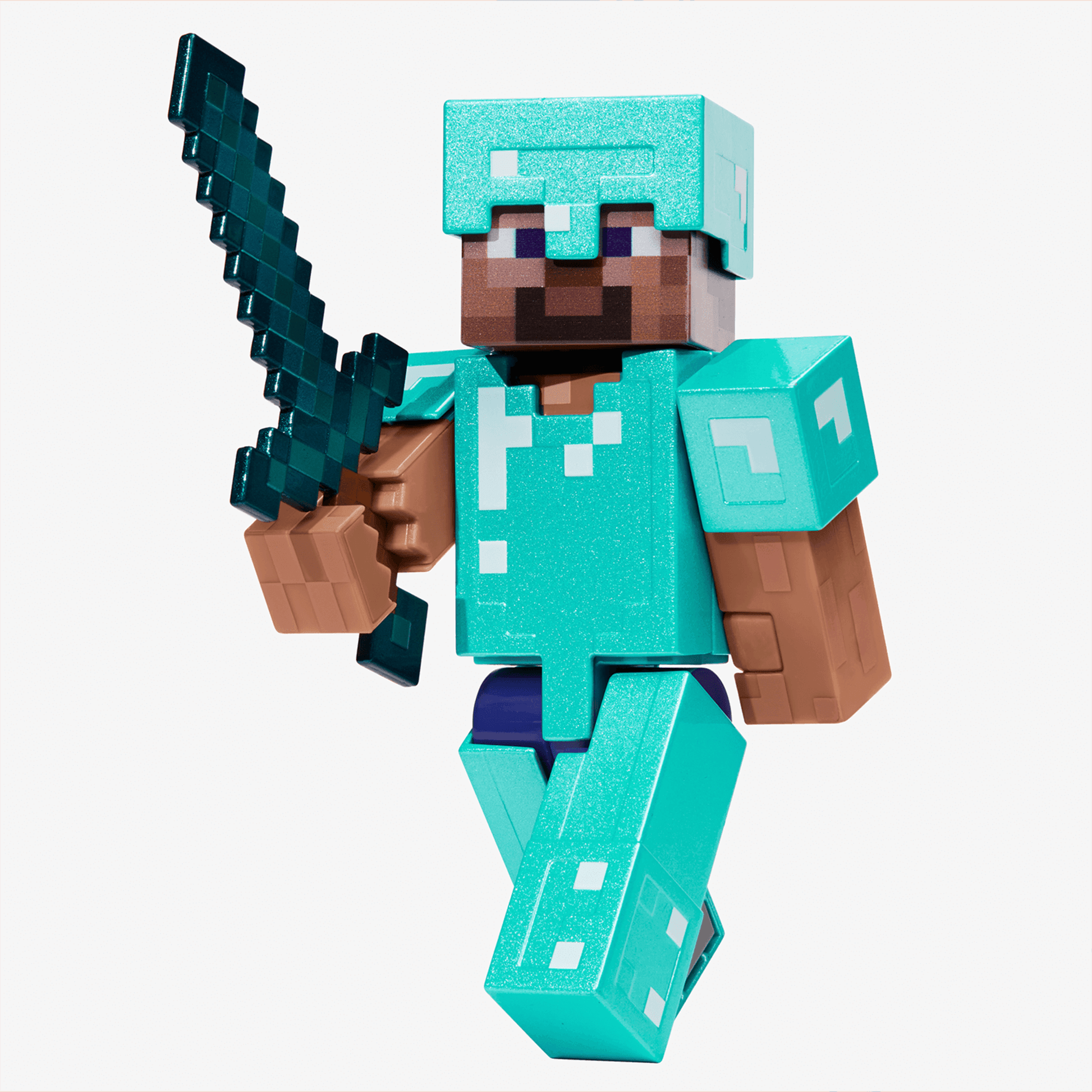 Minecraft Diamond Level Steve Collector Action Figure - Mô Hình Nhân Vật Sưu Tập Chính Hãng Mattel - Hình ảnh sản phẩm