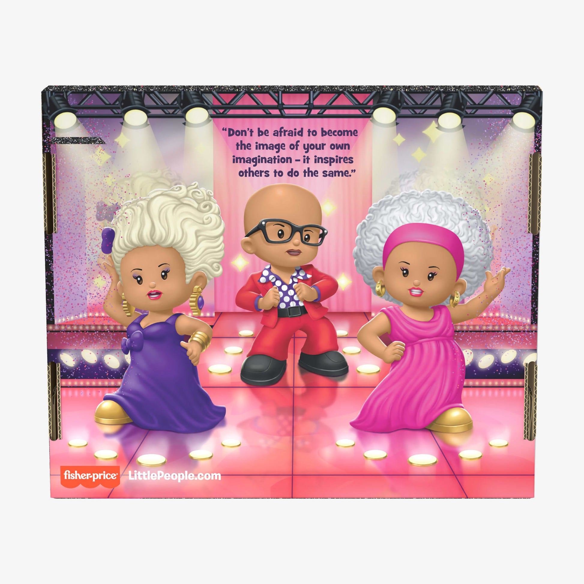 Little People Collector Rupaul Special Edition Figure Set - Bộ Mô Hình Sưu Tầm RuPaul - Fisher-Price Mattel - Figure Set