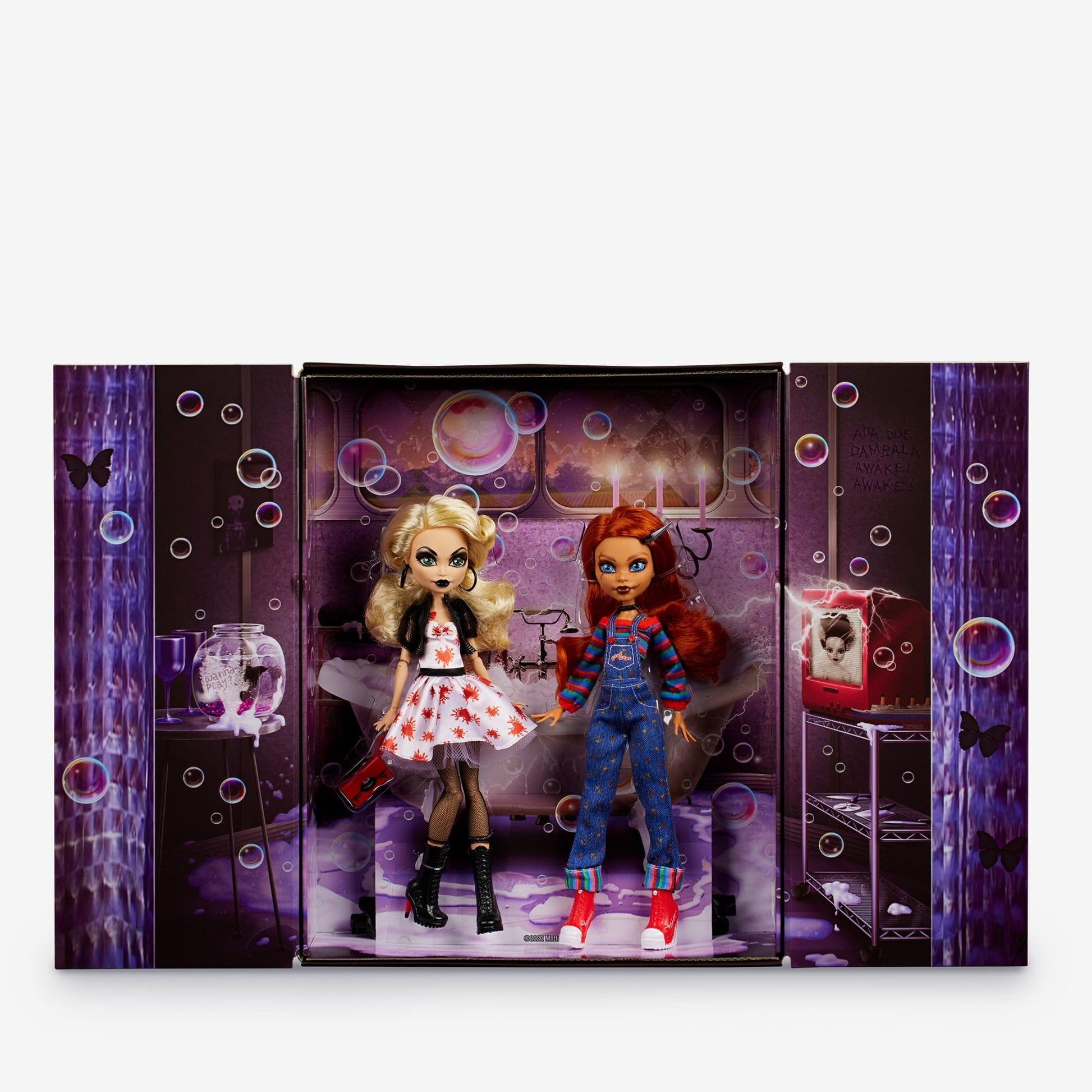 Monster High Skullector Chucky and Tiffany Doll 2-Pack - Bộ Búp Bê Sưu Tầm Cao Cấp - Mattel Creations Mattel Creations - ảnh 