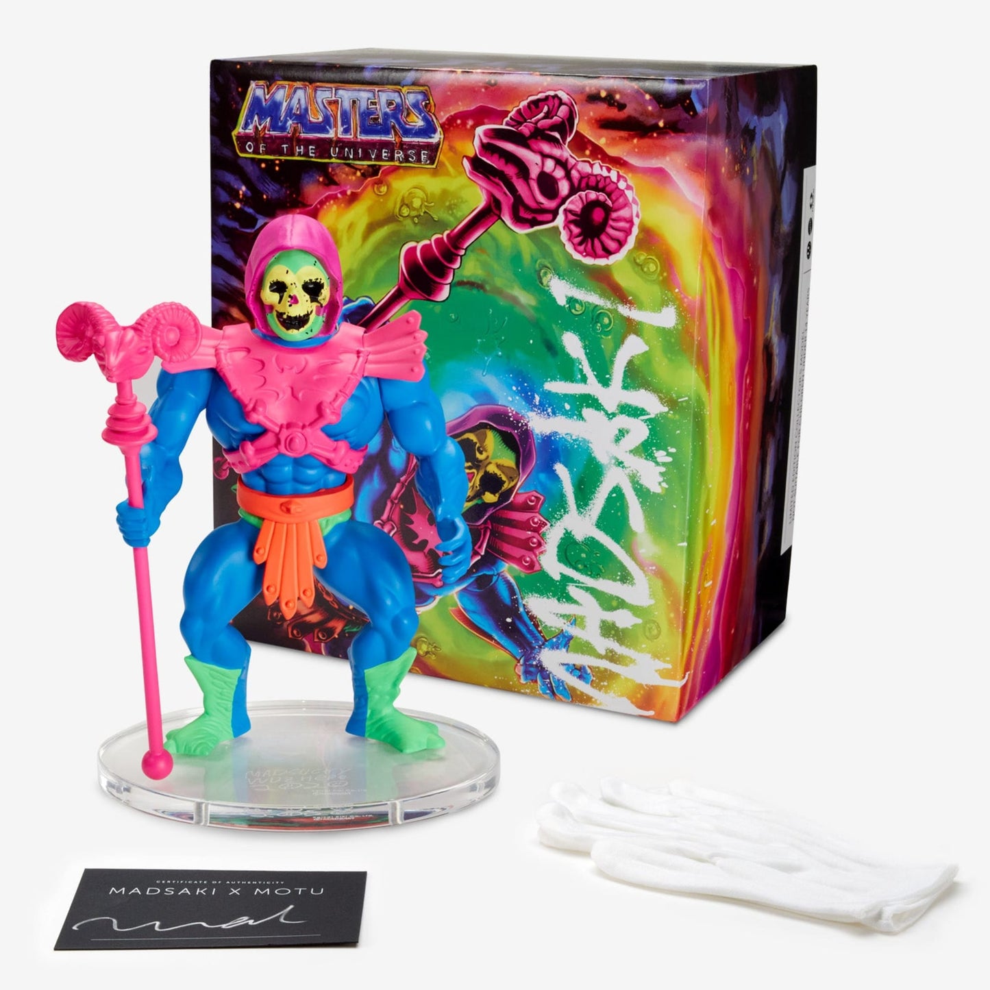 Madsaki Masters of the Universe Skeletor Statue - Tượng Sưu Tầm Art Toy Mattel Creations - Hình ảnh bổ sung 6