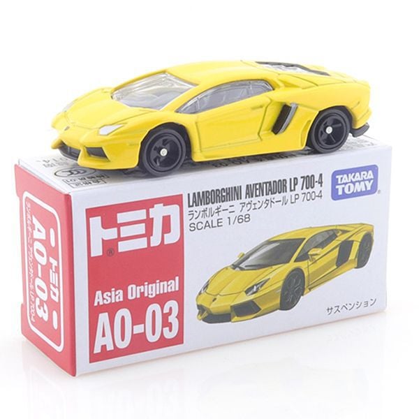Đồ chơi mô hình xe Tomica AO-03 Lamborghini Aventador LP 700-4 Asia Limited