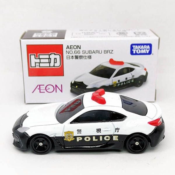 Đồ chơi mô hình xe Tomica No.66 Subaru BRZ Japanese Police Type AEON