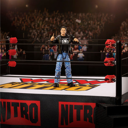 WWE Ultimate Edition WCW Monday Nitro Ring w/ Eric Bischoff - Sàn Đấu & Mô Hình Đồ Chơi Cao Cấp - Mattel Creations - Hình ảnh chi tiết 2