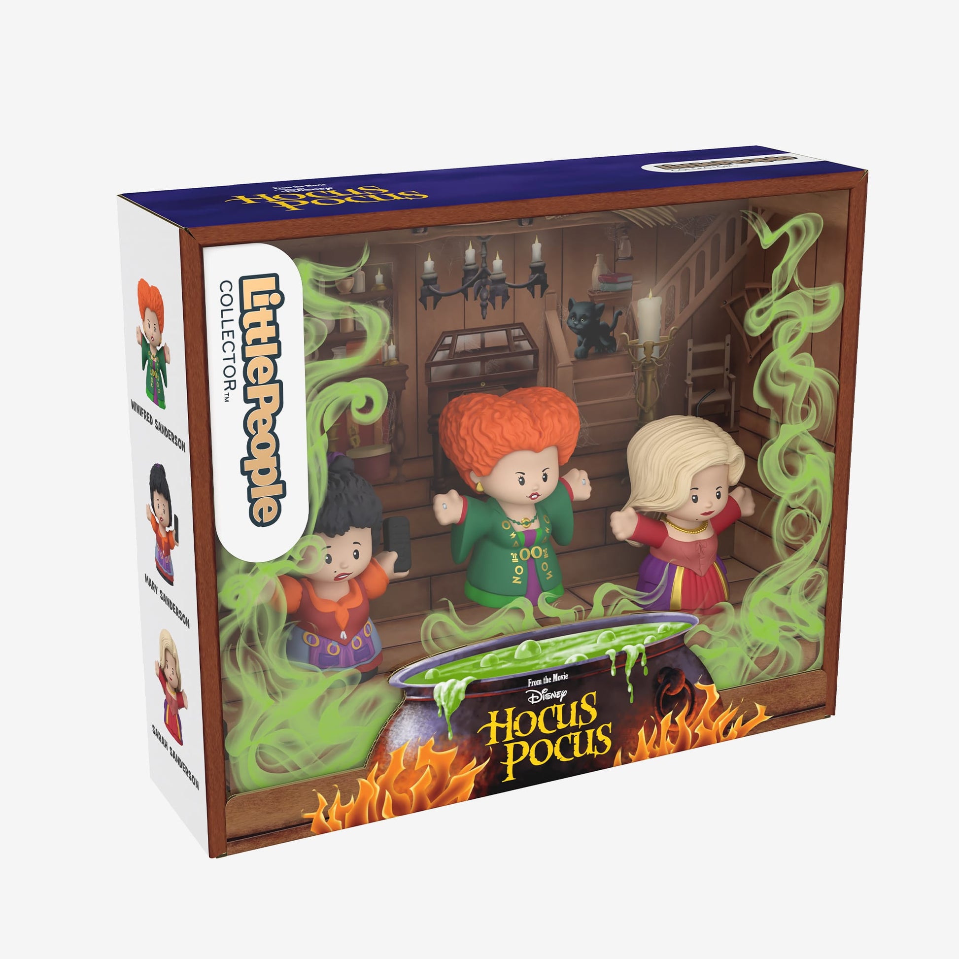 Little People Collector Disney Hocus Pocus Special Edition Figure Set - Bộ Mô Hình Sưu Tầm Chị Em Phù Thủy Sanderson - Fisher-Price - Hình ảnh bổ sung 6