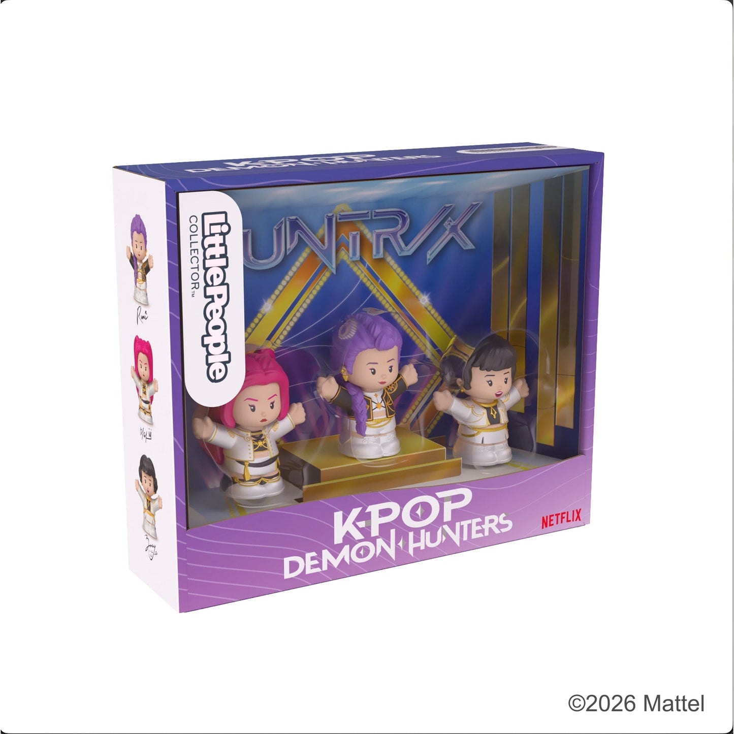 Little People Collector KPop Demon Hunters Huntrx Figure Set JRM87