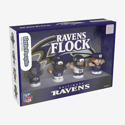 Little People Collector x NFL Baltimore Ravens Set - Bộ Mô Hình Đồ Chơi Sưu Tập NFL Mattel HNJ33 Mattel - ảnh 3 - Figure