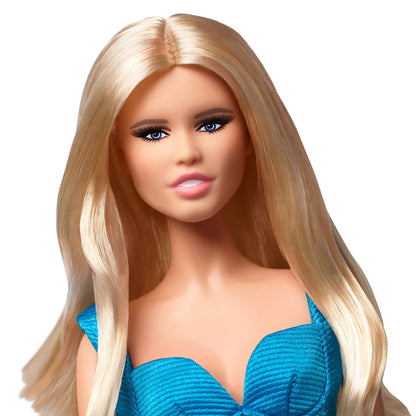 Claudia Schiffer Supermodel Barbie Doll in Versace Gown - Búp bê Siêu mẫu Sưu tầm Barbie Signature