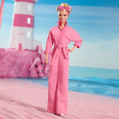 Barbie in Pink Power Jumpsuit – Barbie The Movie - Búp bê Sưu tầm Chính hãng Mattel - Hình ảnh bổ sung 6