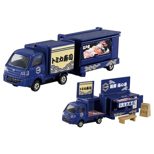 Tomica Let's Eat Together! Tomica Food Shop Set