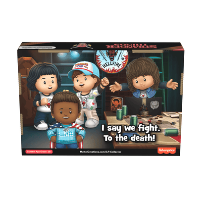 Little People Collector Stranger Things Hellfire Club Special Edition Set - Bộ Mô Hình Sưu Tầm Nhân Vật - Fisher-Price