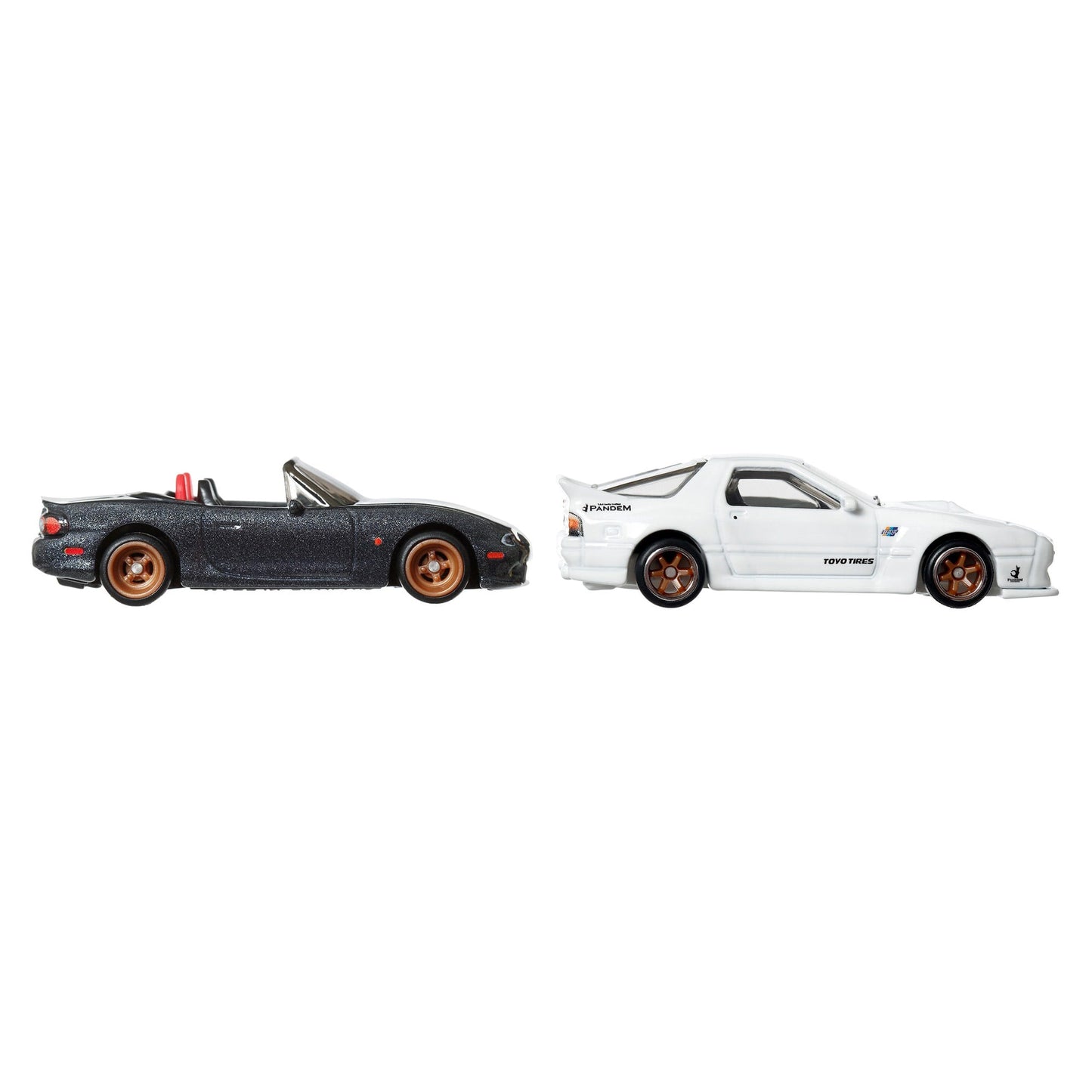Hot Wheels Premium Car Culture 2-Pack - '04 Mazda Mazdaspeed Miata & Mazda RX7 FC Pandem - Bộ 2 Xe Mô Hình Kim Loại Cao Cấp Hot Wheels - Hình ảnh bổ sung 5