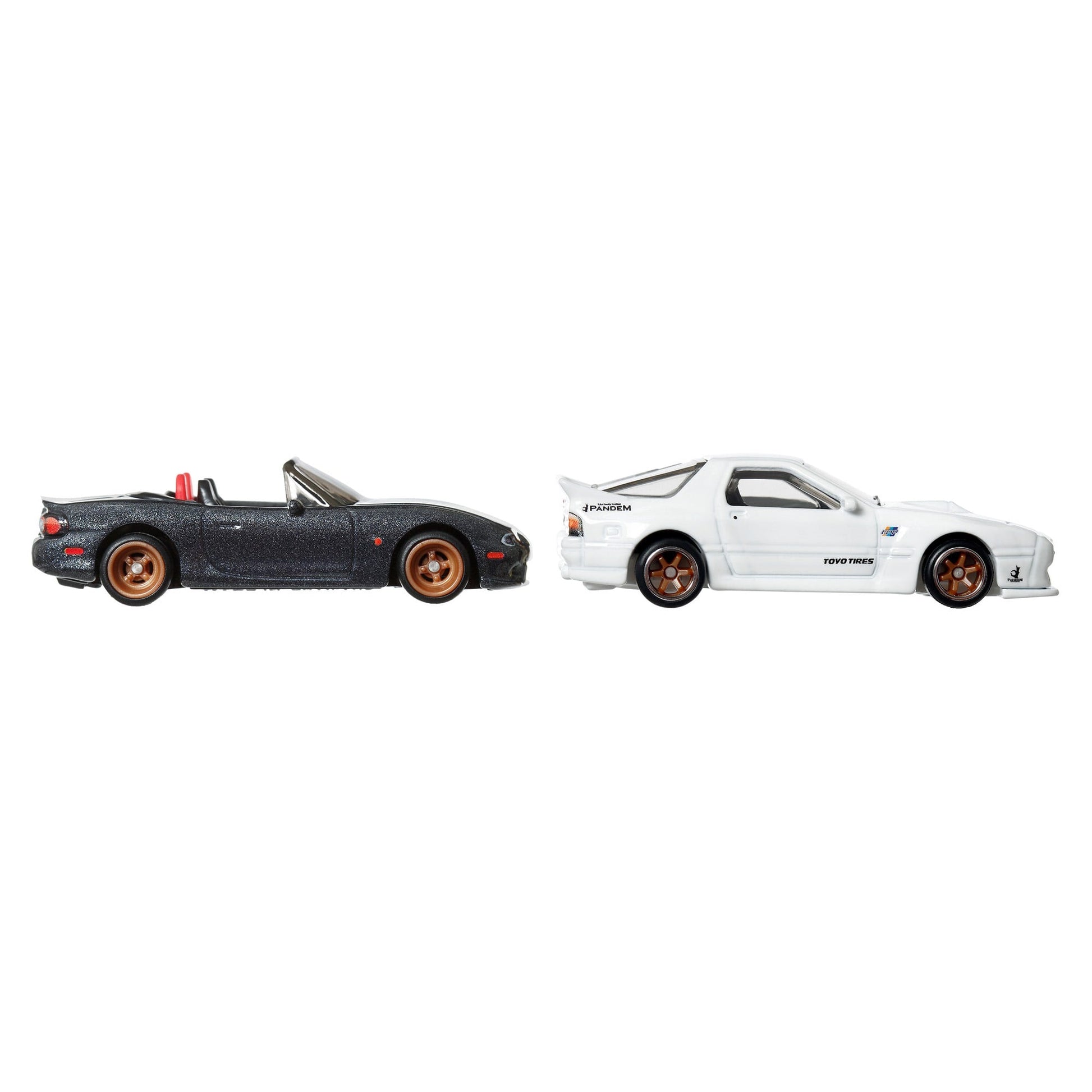 Hot Wheels Premium Car Culture 2-Pack - '04 Mazda Mazdaspeed Miata & Mazda RX7 FC Pandem - Bộ 2 Xe Mô Hình Kim Loại Cao Cấp Hot Wheels - Hình ảnh bổ sung 5