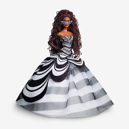 Barbie 65th Anniversary Doll With Brunette Hair - Búp Bê Sưu Tầm Kỷ Niệm 65 Năm - Mattel HRM59 - Hình ảnh sản phẩm