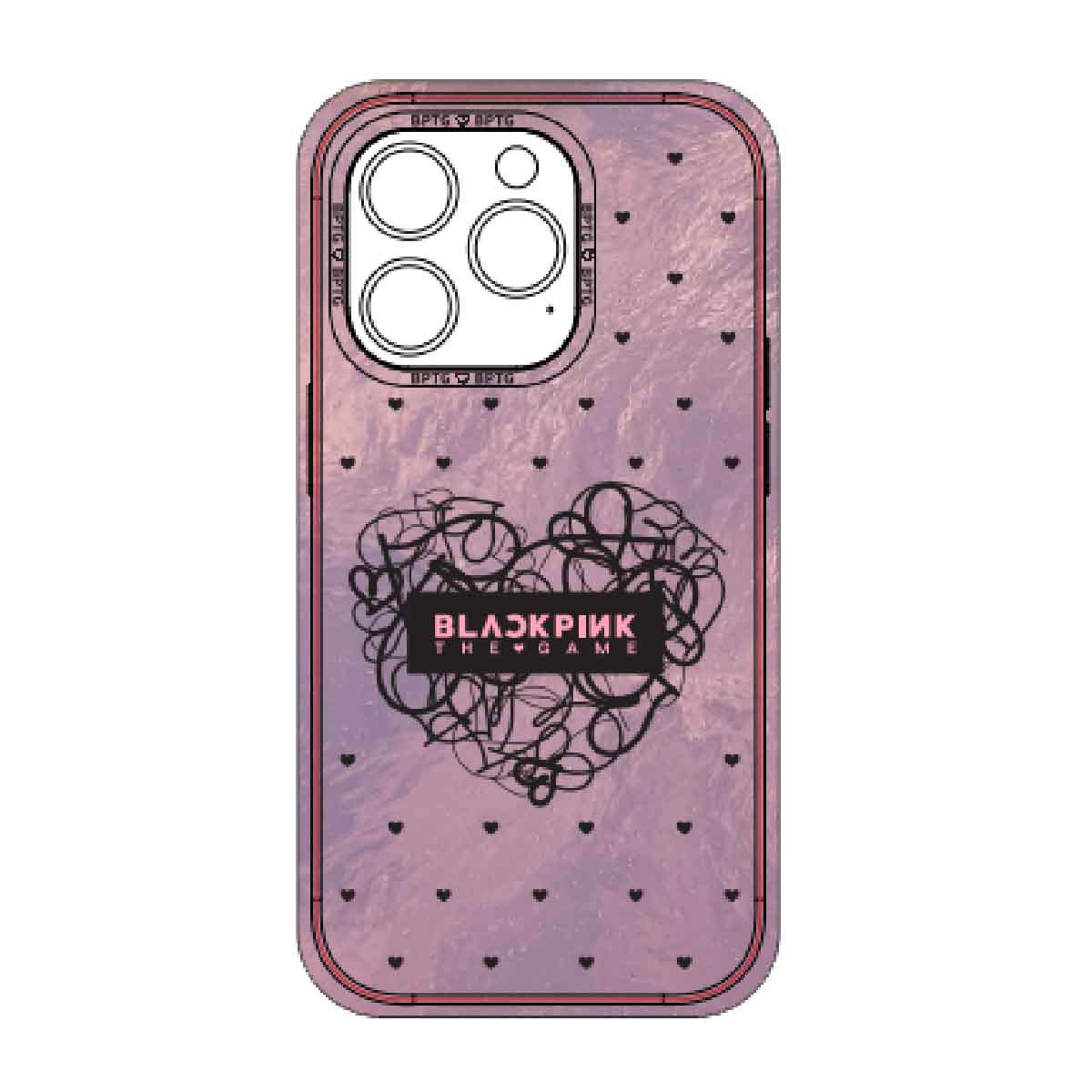 BPTG Phone Case - Pink - iPhone 15 Pro Max - Ốp lưng Acrylic chính hãng - BLACKPINK THE GAME