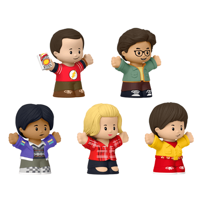 Little People Collector The Big Bang Theory TV Show Special Edition Set - Bộ Mô Hình Nhân Vật Sưu Tầm - Fisher-Price - Góc nhìn khác 3
