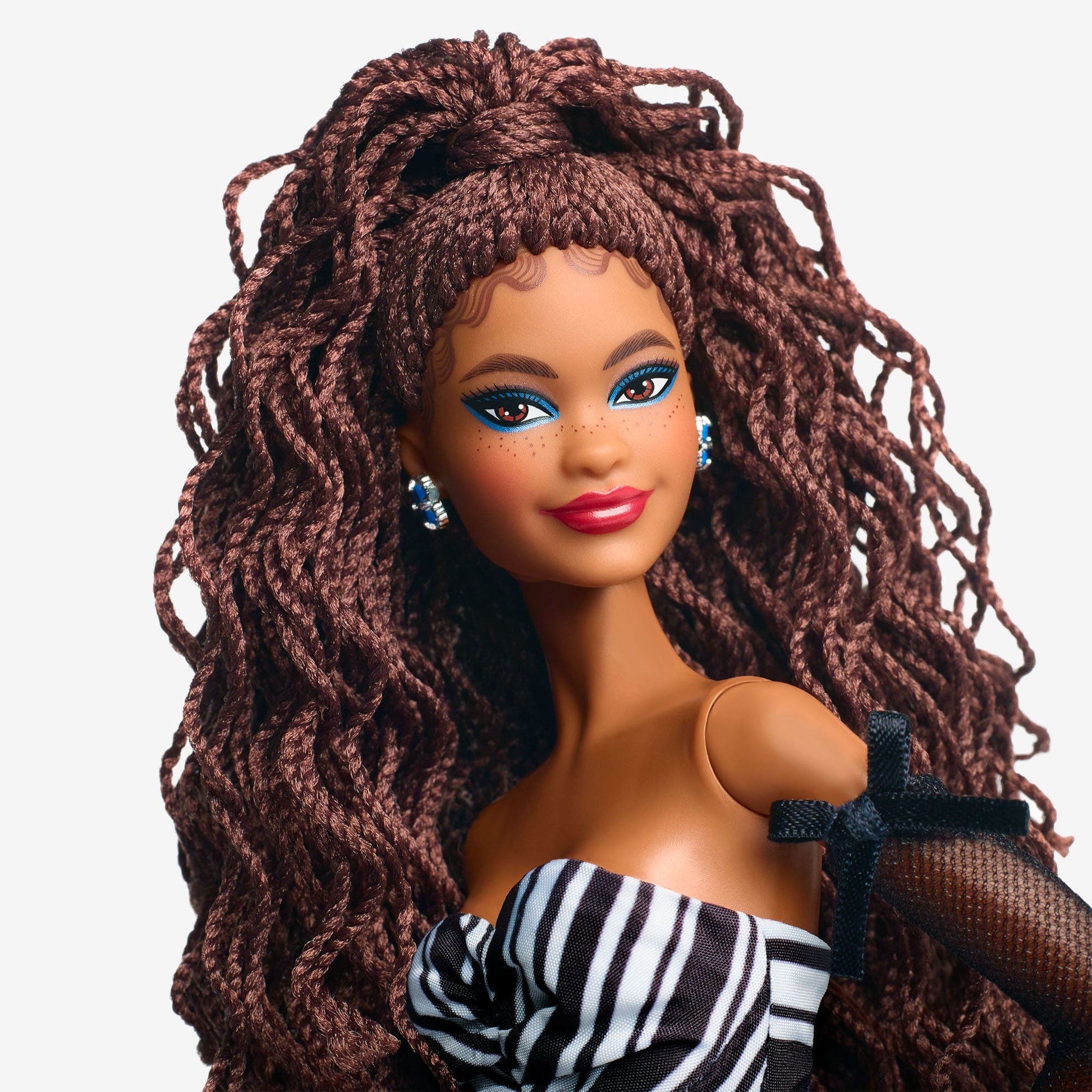 Barbie 65th Anniversary Doll With Brunette Hair - Búp Bê Sưu Tầm Kỷ Niệm 65 Năm - Mattel HRM59 - Góc nhìn khác 3
