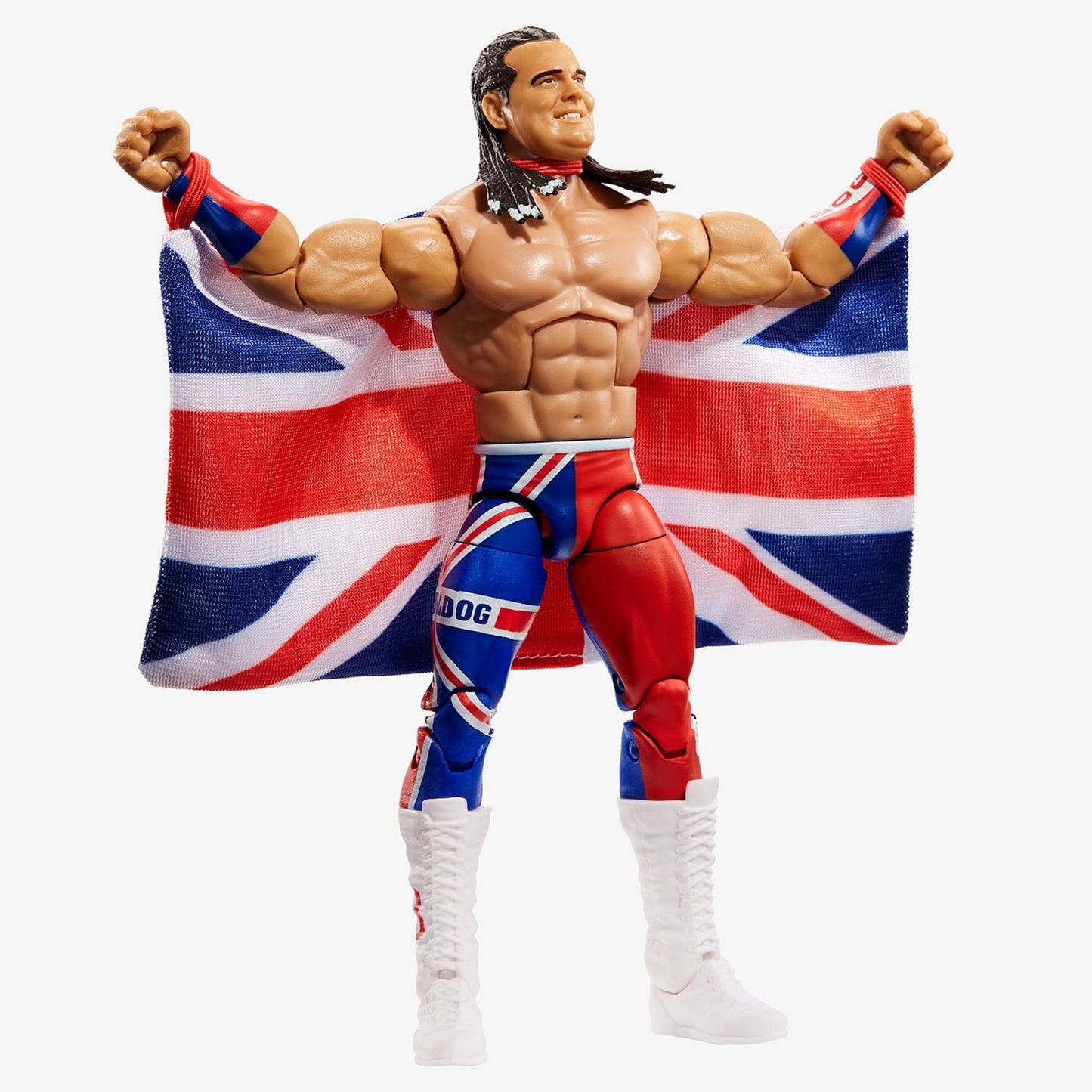 WWE British Bulldog™ Elite Collection Action Figure - Mô hình nhân vật WWE Elite Mattel HJM64 - Hình ảnh chi tiết 2
