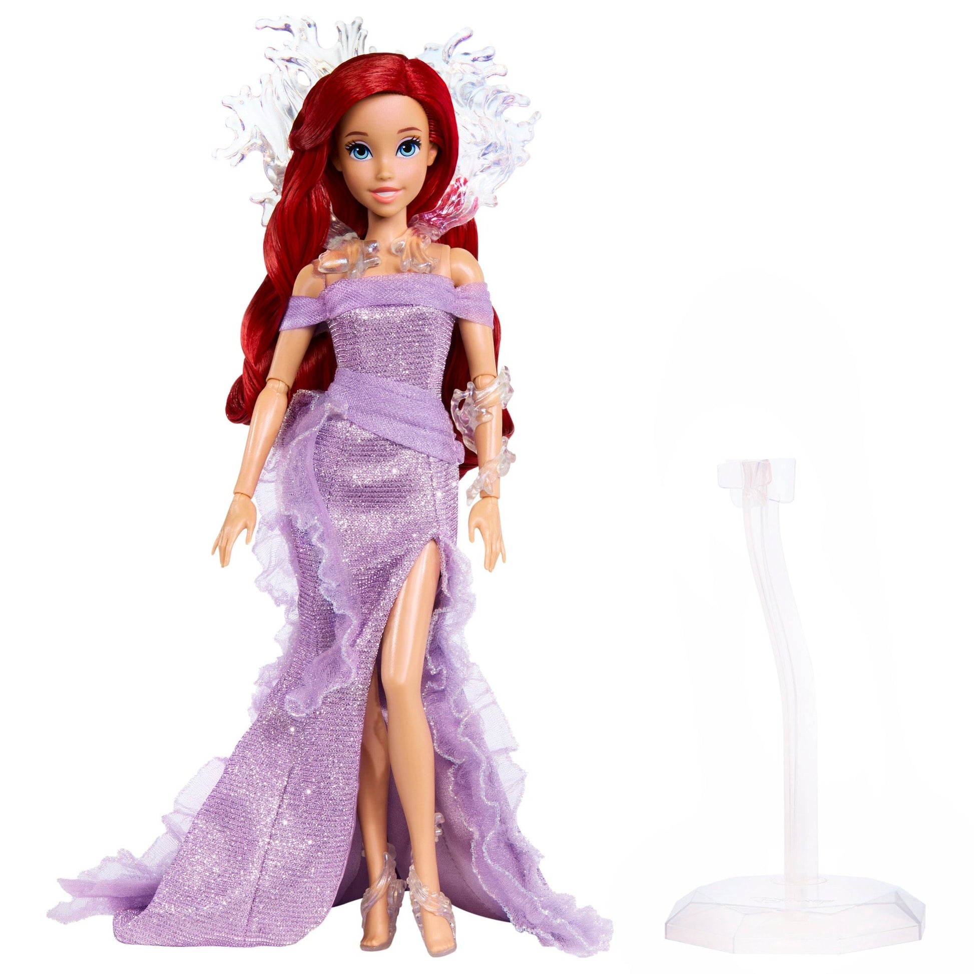 Disney Collector The Little Mermaid Ariel 35th Anniversary Doll - Búp bê Sưu tầm Nàng tiên cá - Mattel HWP47 - Hình ảnh sản phẩm