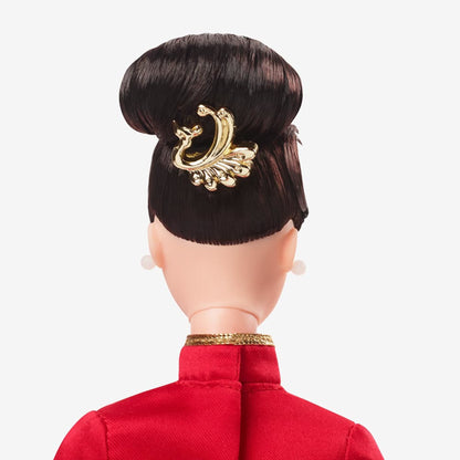 Barbie Lunar New Year Doll Designed by Guo Pei - Búp bê Tết Nguyên Đán Sưu tầm - Mattel Signature - Hình ảnh bổ sung 5