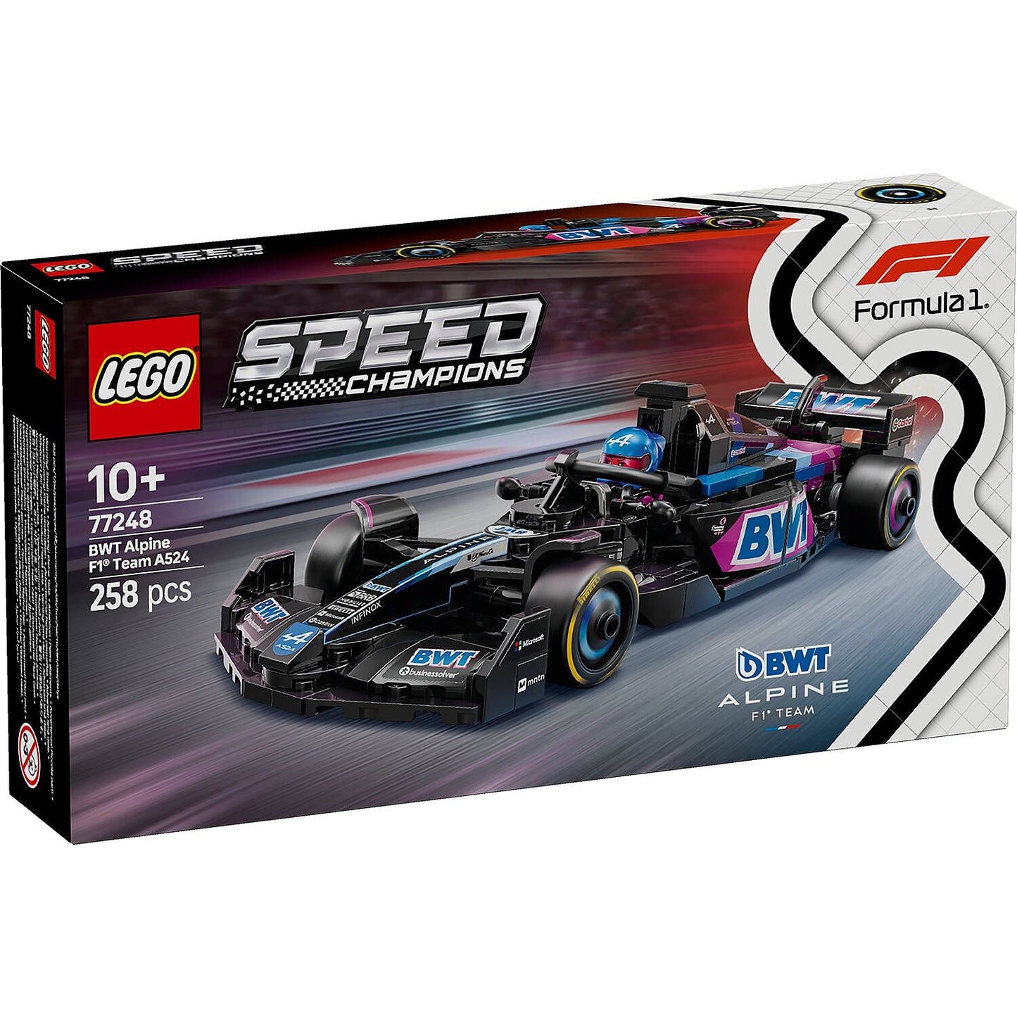 LEGO® Speed Champions - BWT Alpine F1® Team A524 Race Car Đồ Chơi Lắp Ráp Xe Đua F1 LEGO - ảnh 3 - Lego Speed Champions