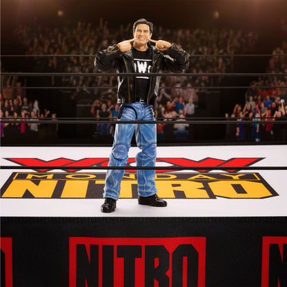 WWE Ultimate Edition WCW Monday Nitro Ring w/ Eric Bischoff - Sàn Đấu & Mô Hình Đồ Chơi Cao Cấp - Mattel Creations - Hình ảnh bổ sung 4