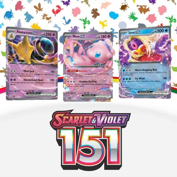 PP56 Thẻ bài Pokemon TCG Scarlet & Violet 151 Booster Pack