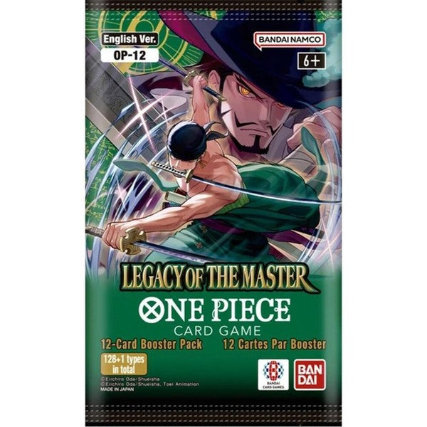 Bài One Piece Card Game Booster Pack OP-12 Legacy of the Master Tiếng Anh