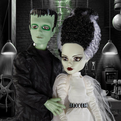 Frankenstein & Bride of Frankenstein Monster High Skullector Doll Set - Bộ Búp Bê Sưu Tầm Cao Cấp Mattel - Hình ảnh bổ sung 7