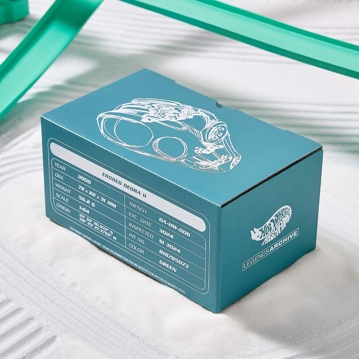 Hot Wheels x Daniel Arsham Eroded Deora II Xe Mô Hình Sưu Tầm Mattel Creations Mattel Creations - ảnh 2 - Xe mô hình sưu tầm