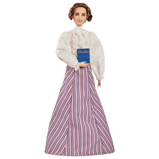 Barbie Inspiring Women Helen Keller Doll - Búp Bê Sưu Tầm Phụ Nữ Truyền Cảm Hứng - Mattel GYH02 - Hình ảnh sản phẩm