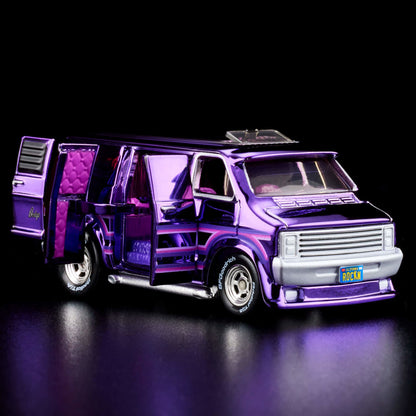 RLC Exclusive ‘70s Dodge Tradesman Van Xe Mô Hình Hot Wheels - Hình ảnh chi tiết 2