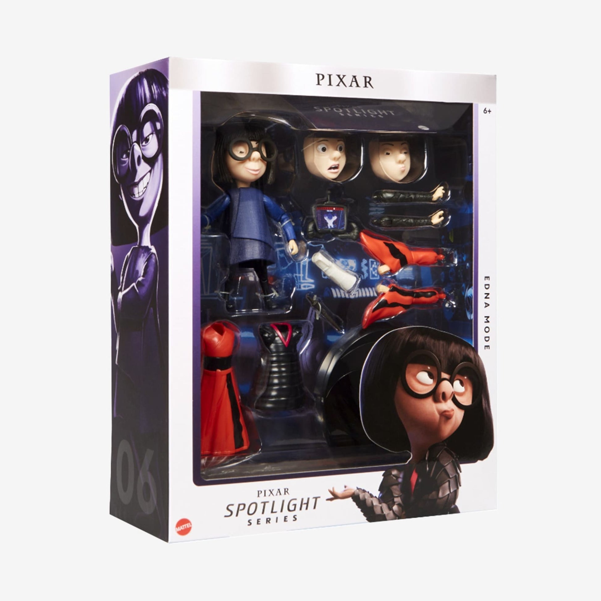 Pixar Spotlight Series Edna Mode Collector Figure The Incredibles - Mô hình sưu tầm cao cấp - Mattel Creations GWG70 Mattel C