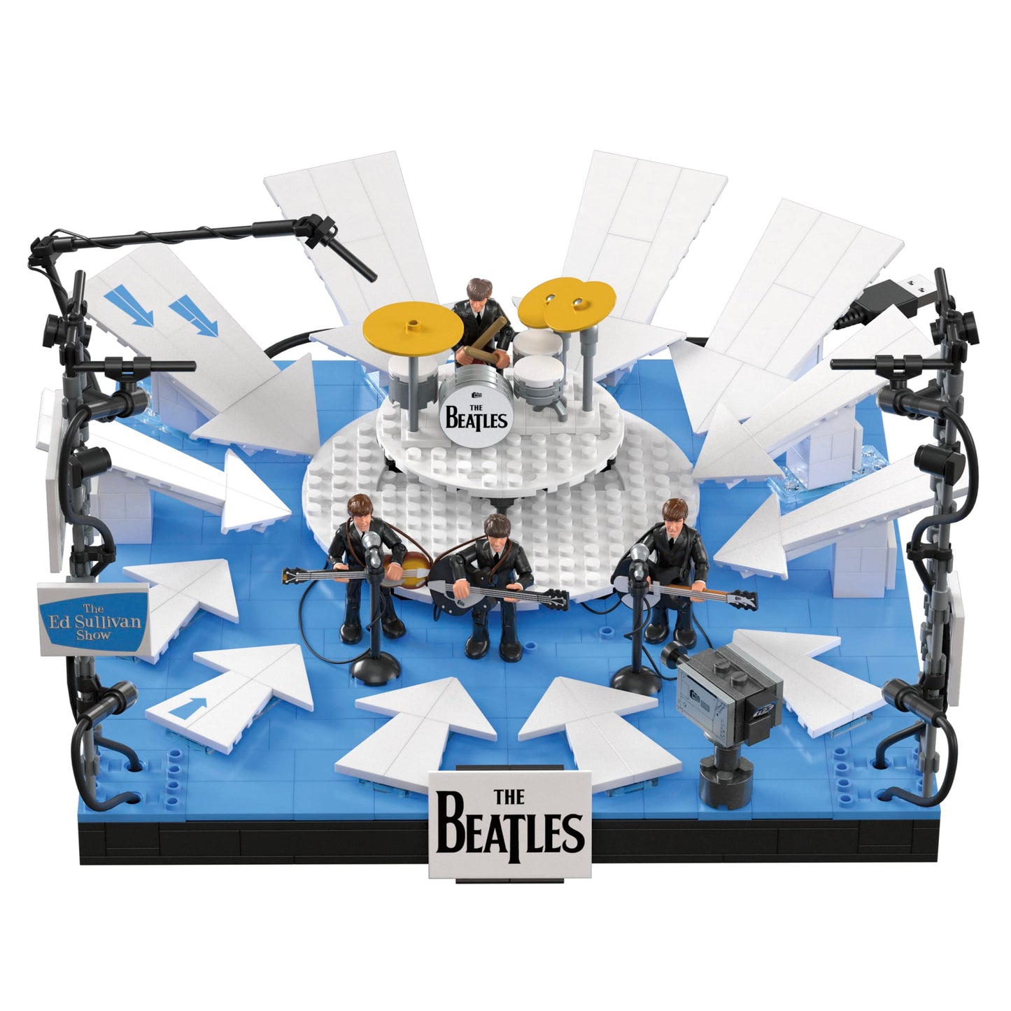 MEGA Showcase The Beatles 'Ladies and Gentlemen, The Beatles!' Building Toy Kit - Bộ Đồ Chơi Lắp Ráp Mô Hình Sân Khấu Sưu Tầm - Mattel