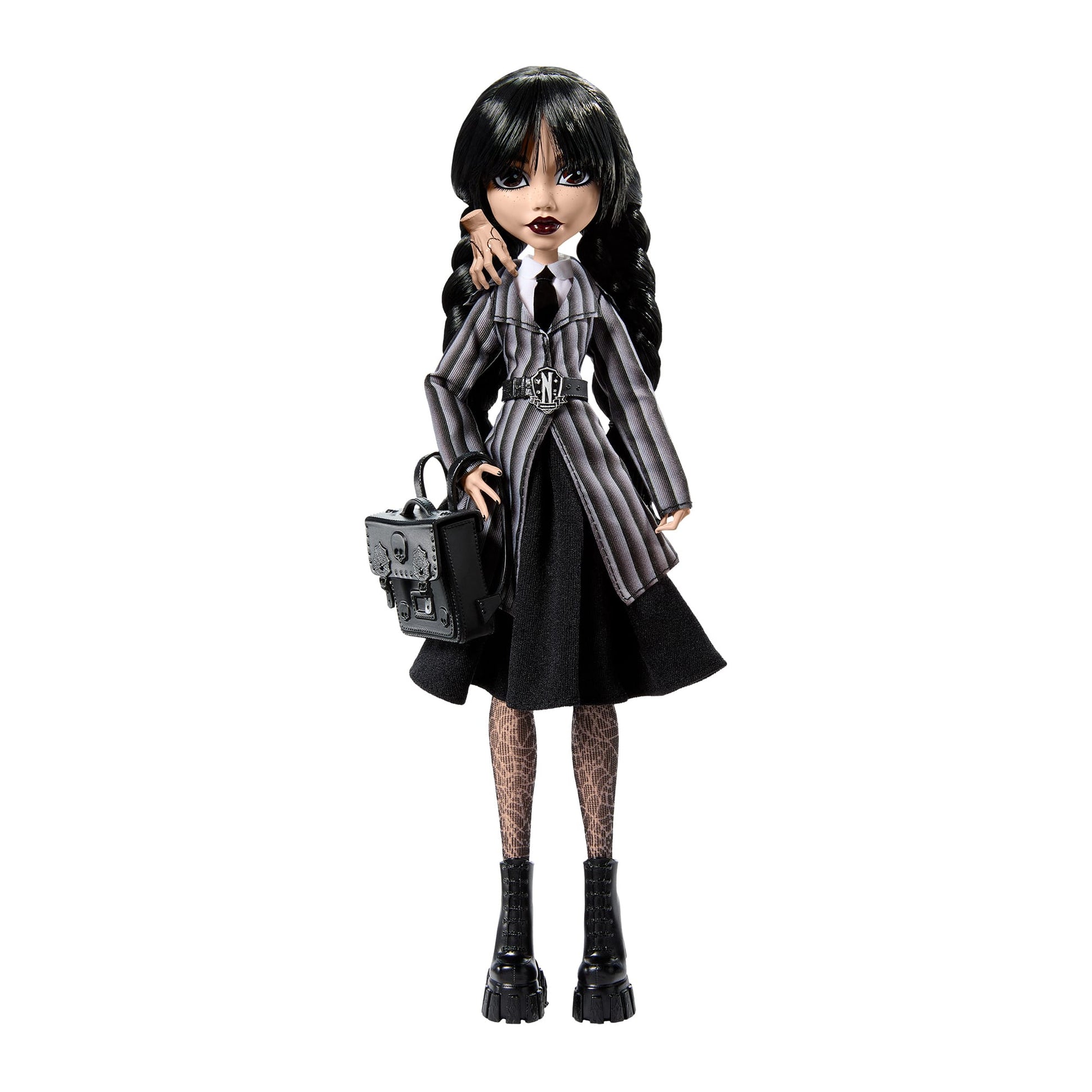 Monster High Wednesday Addams Doll - Búp bê Sưu tầm Nevermore Academy - Mattel - Hình ảnh chi tiết 2