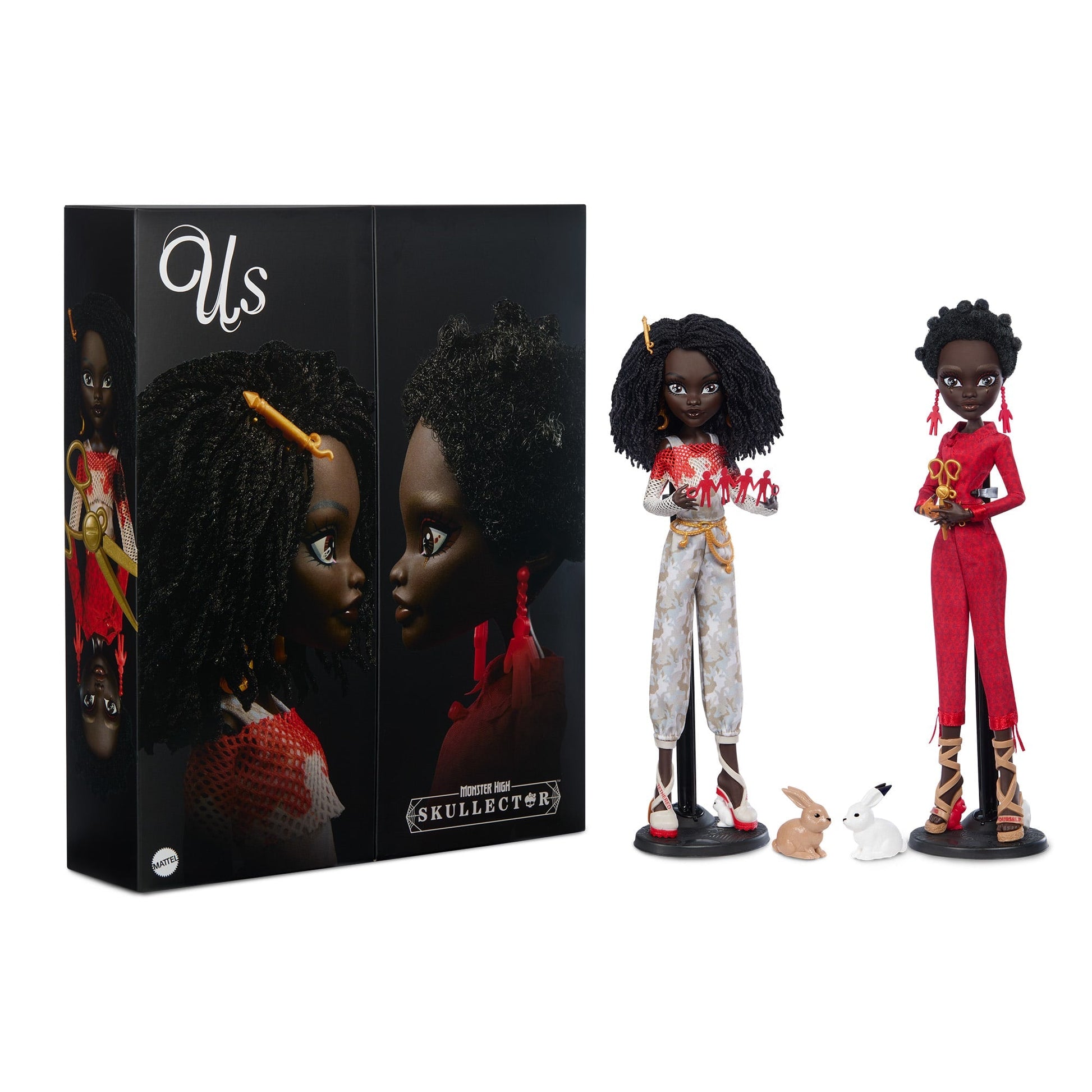 MONSTER HIGH™ SKULLECTOR™ Us Adelaide and Red Doll 2-Pack